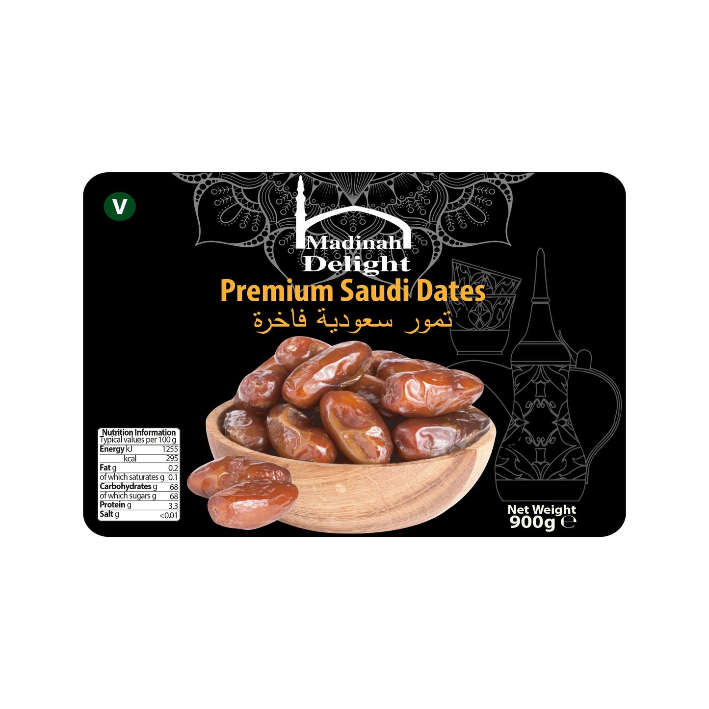 Madinah Delight Premium Saudi Dates 900g